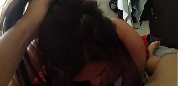  Ex Girlfriend give me a nice Blowjob